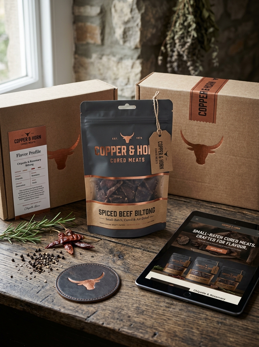 Artisan Beef Jerky Packaging: Design Principles for Premium Brand Aesthetics Image