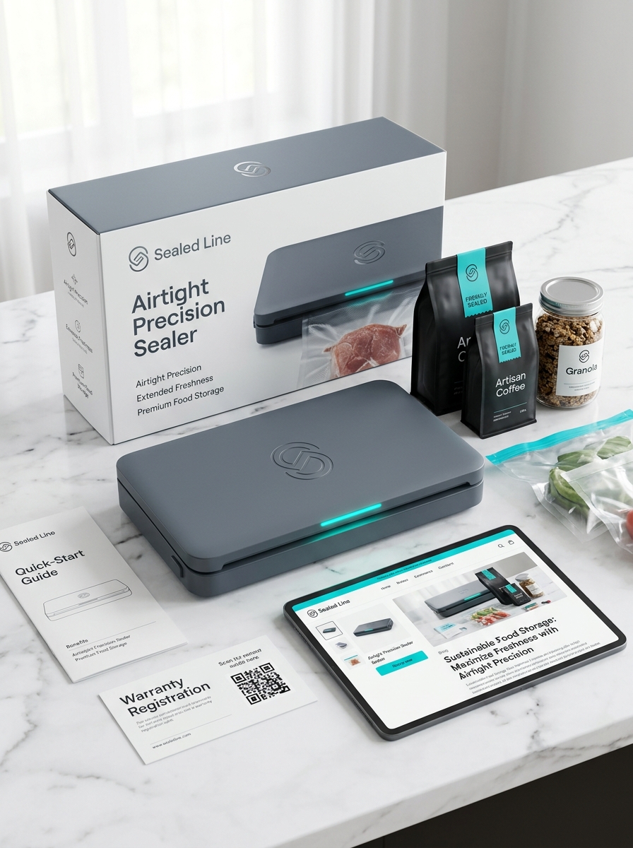Bag Sealer Packaging Design: Essential Concepts for Superior Visual Aesthetics Image