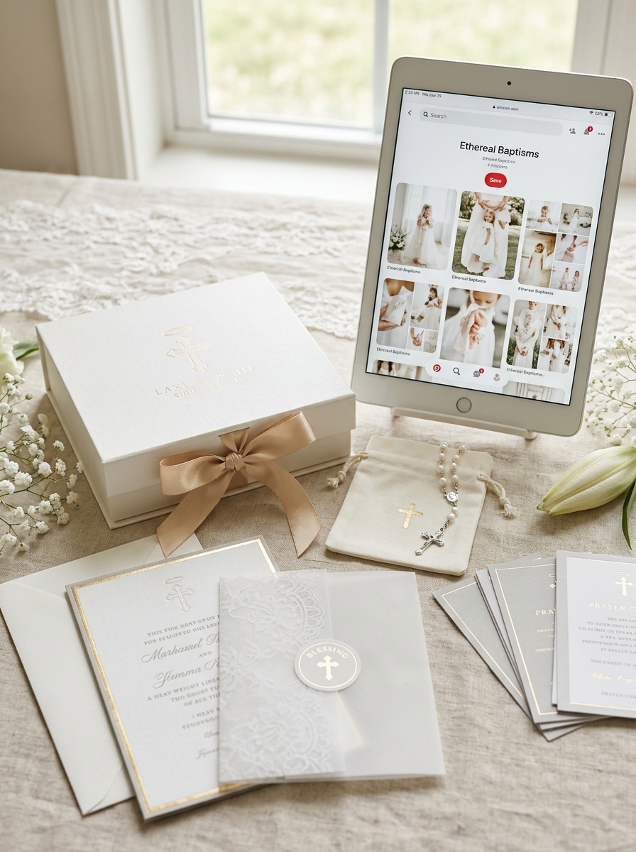 Elevating Baptism Packaging: Essential Design Principles and Aesthetic Concepts Image