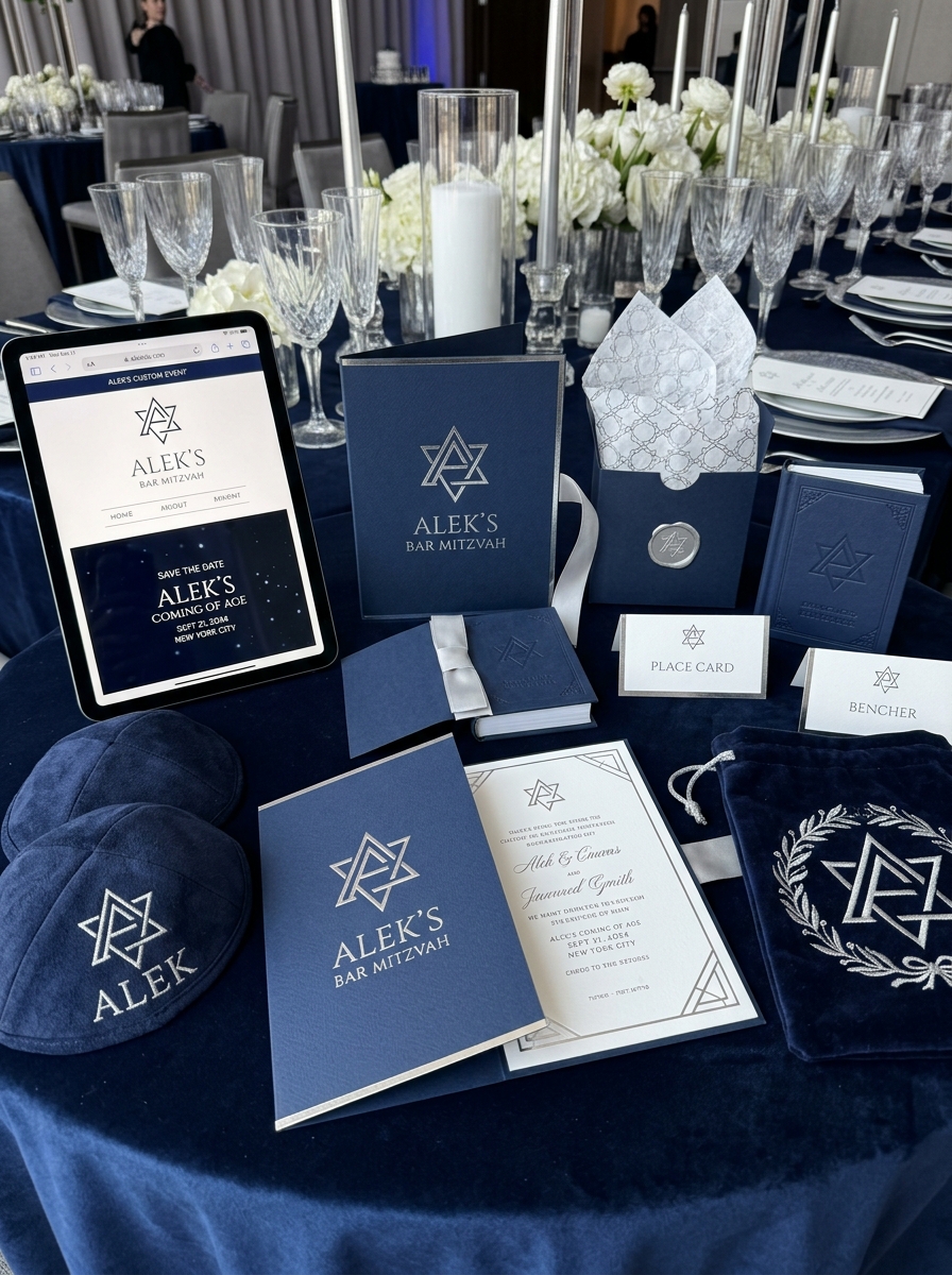 Bar Mitzvah Packaging Design: Creative Concepts and Aesthetic Essentials for Unique Celebrations Image