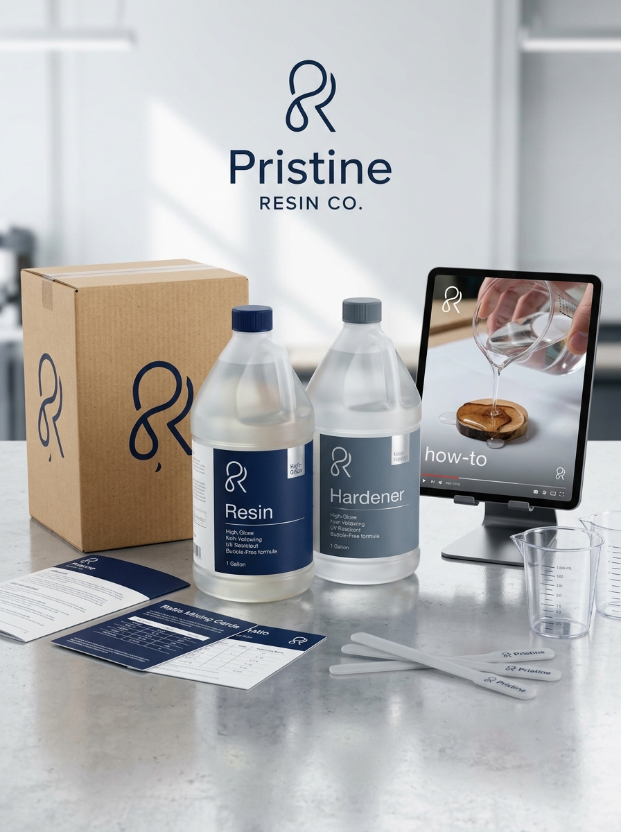 Clear Casting Resin Packaging: Essential Design Aesthetics and Product Concepts Image