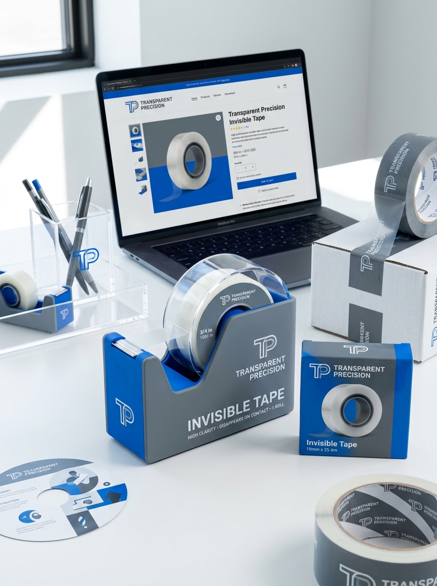 Mastering Clear Tape Packaging Design: Essential Concepts and Visual Aesthetics Image