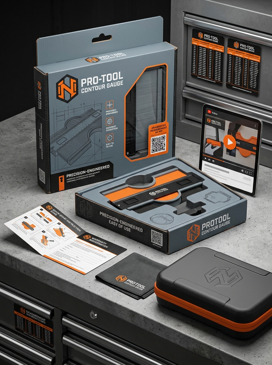 Effective Design Guidelines for Contour Gauge Duplicator Packaging Aesthetics and Visual Appeal Image