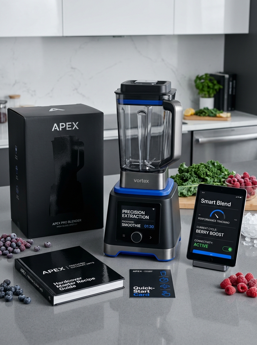 Countertop Blender Packaging Design: Essential Concepts and Visual Aesthetics Image