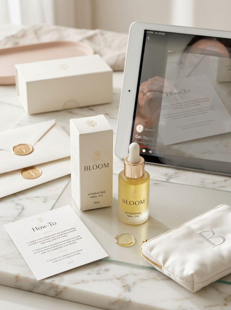 Cuticle Oil Packaging Design: Aesthetic Concepts and Branding Essentials Image