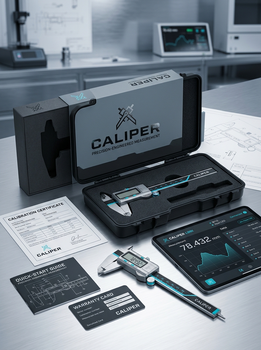 Mastering Digital Caliper Packaging: Design Concepts and Aesthetic Best Practices Image