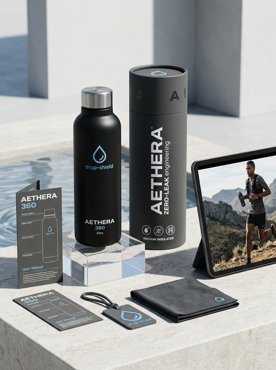 Essential Principles for Drip-Proof Water Bottle Packaging Design and Brand Aesthetics Image
