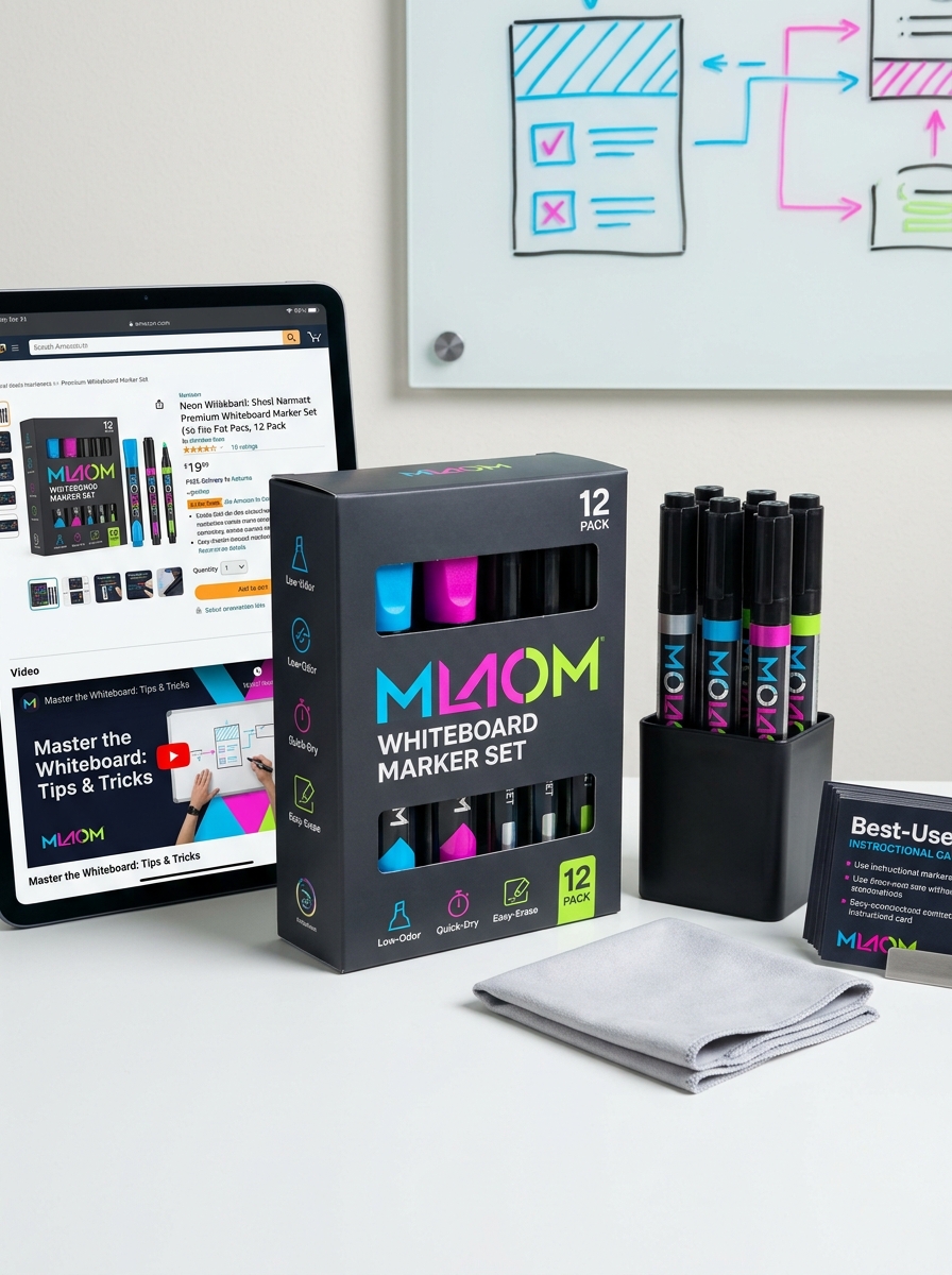 Optimizing Dry Erase Marker Packaging Design: Aesthetic Principles and Visual Concepts Image