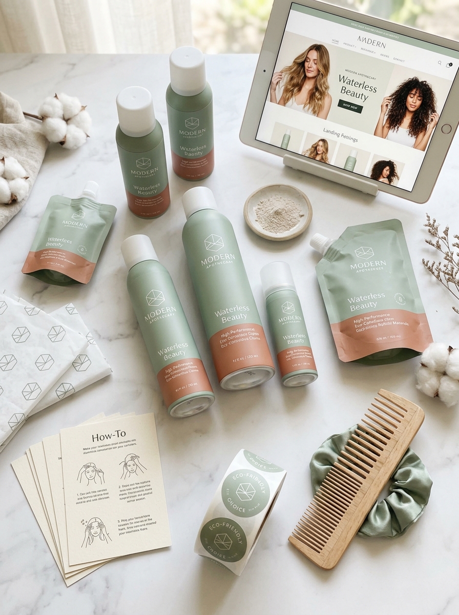 Dry Shampoo Packaging Design: Essential Aesthetics and Conceptual Best Practices Image
