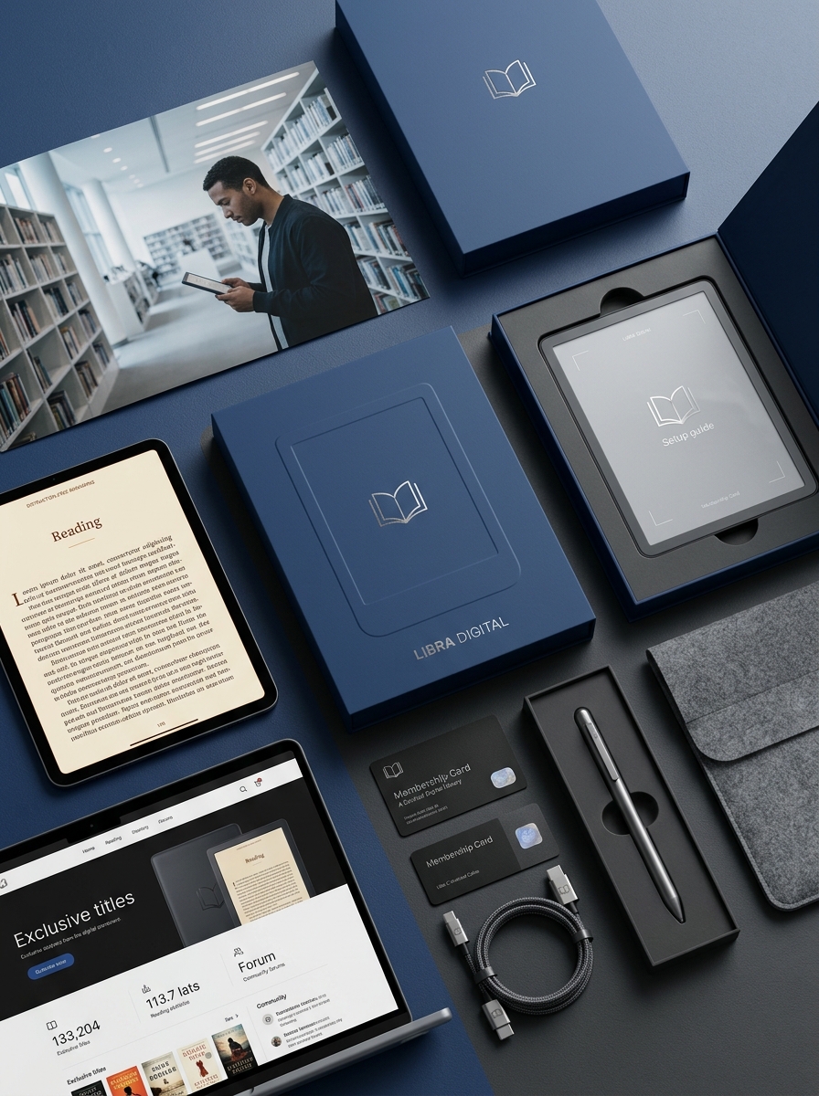 Elevating Electronic Reader Packaging: Key Design Elements and Visual Aesthetics Image