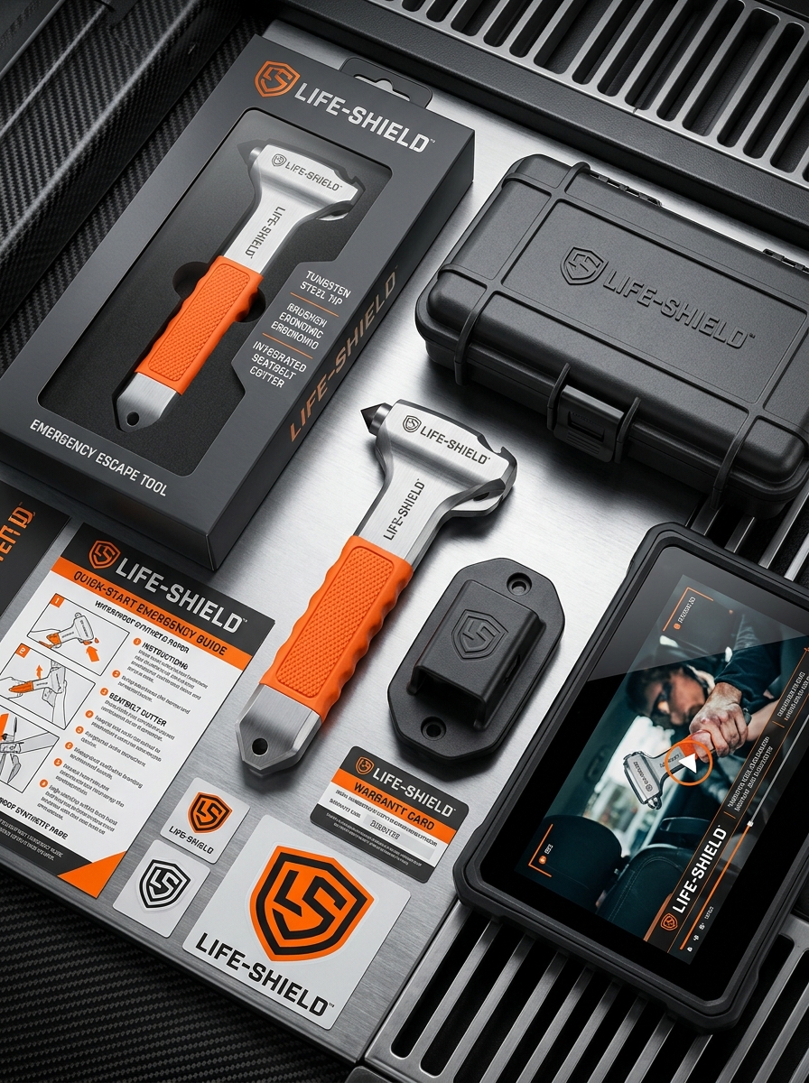 Optimizing Emergency Escape Tool Packaging Concepts for Visibility and Rapid Accessibility Image