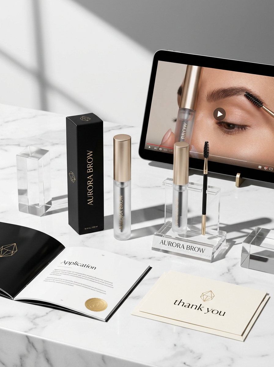 Mastering Eyebrow Gel Packaging: Essential Design Elements and Aesthetic Innovation Image