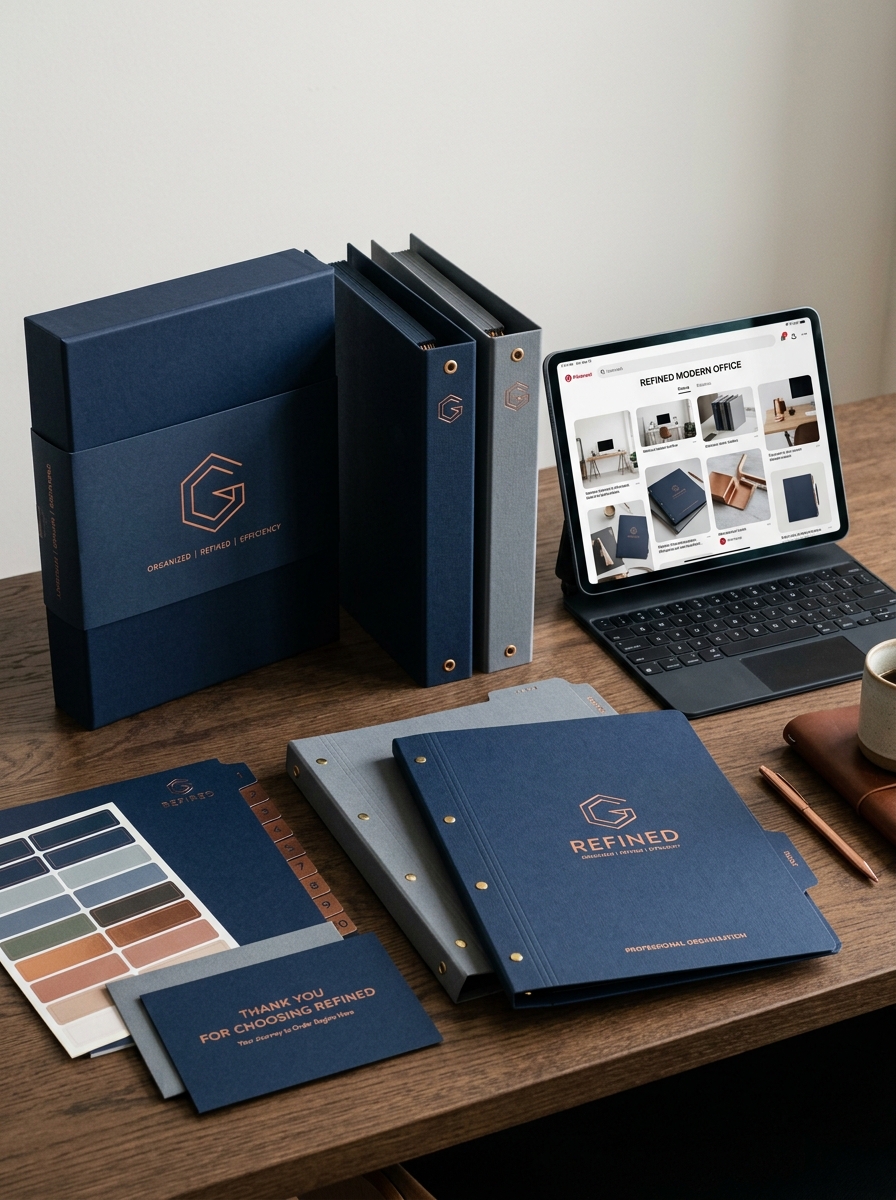 File Folder Packaging Design: Key Principles for Professional Concepts and Aesthetics Image