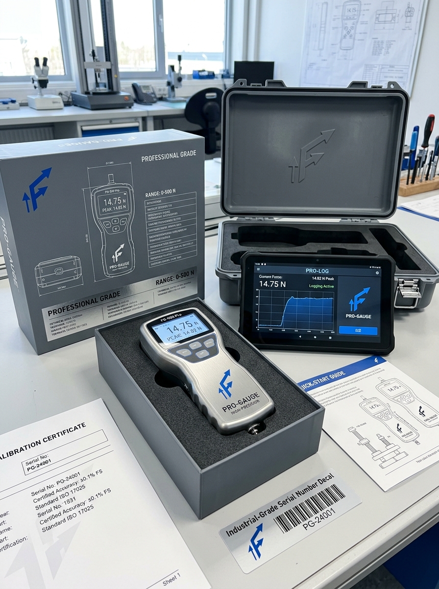 Professional Force Gauge Packaging Design: Essential Concepts and Aesthetic Standards Image