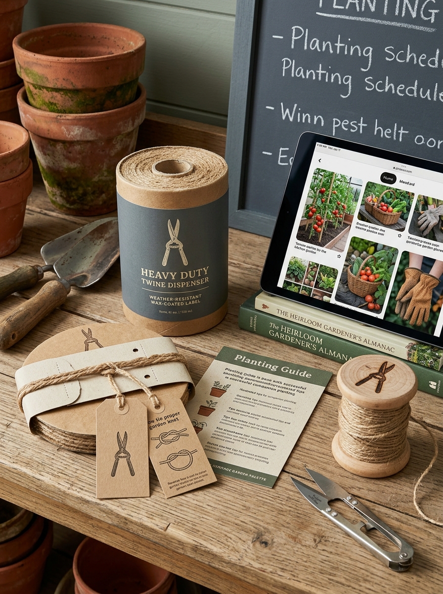 Mastering Garden Twine Packaging Design Concepts and Brand Aesthetics Image