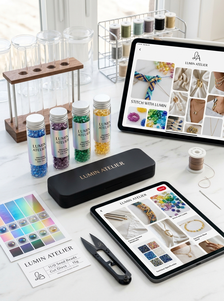 Mastering Glass Seed Bead Packaging Design: Essential Aesthetic and Branding Principles Image