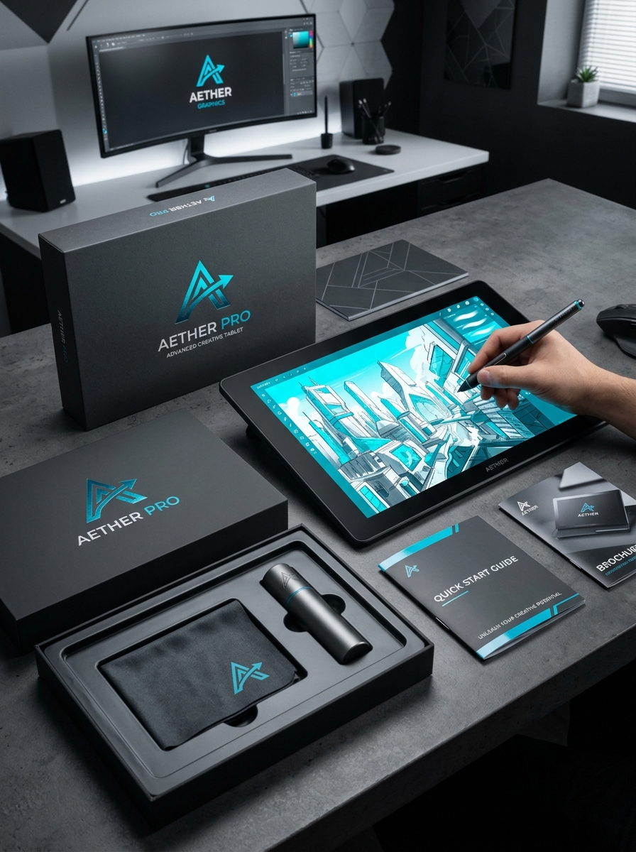 Graphic Tablet Packaging Design: Essential Aesthetic and Conceptual Principles Image