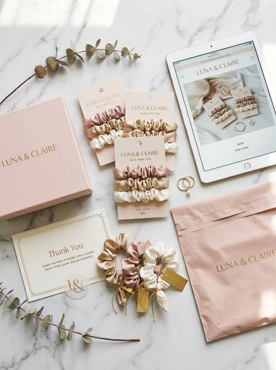 Innovative Hair Tie Packaging Design: Modern Aesthetics and Branding Tips Image