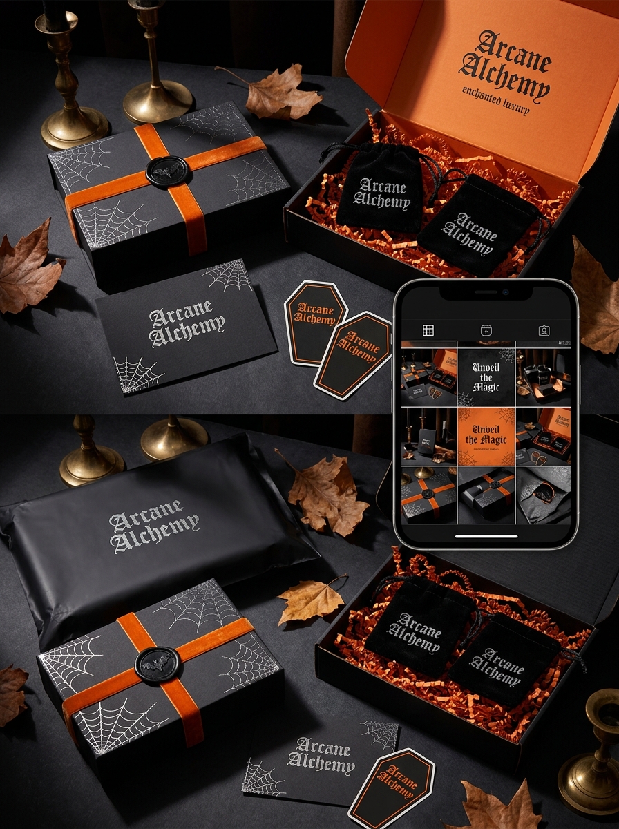 Halloween Packaging Design: Key Concepts and Aesthetics for Impactful Seasonal Branding Image