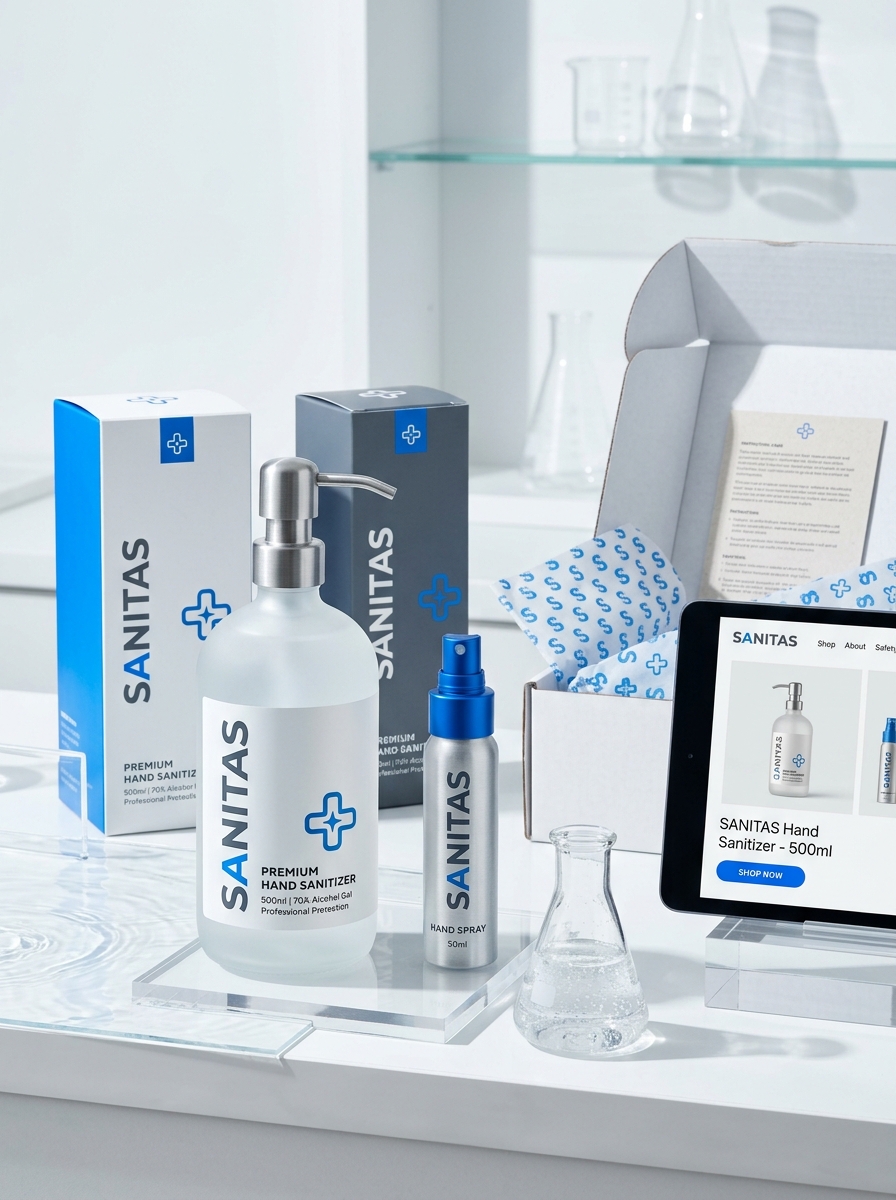 Mastering Hand Sanitizer Packaging Design: Aesthetic Trends and Functional Concepts Image