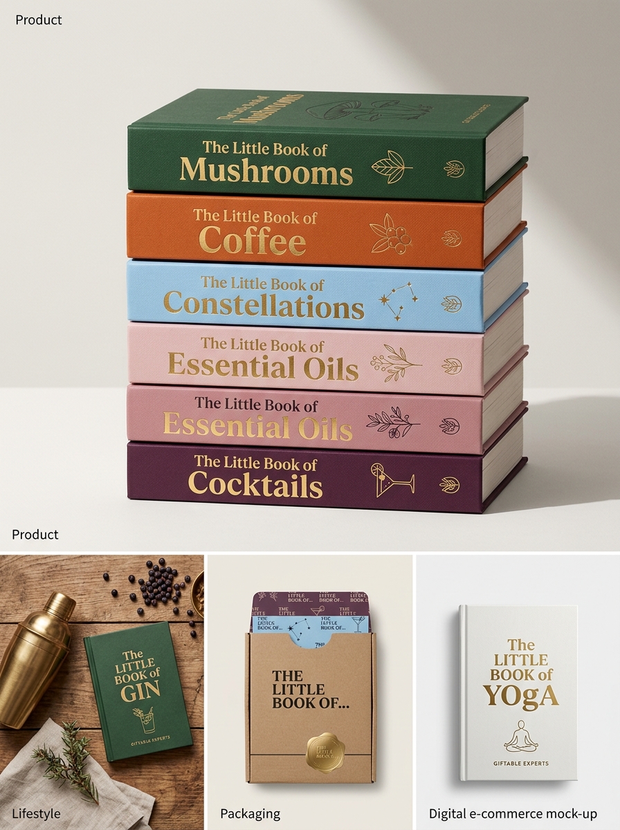 Hardie Grant Little Books Packaging Design: Aesthetic and Concept Guidelines Image