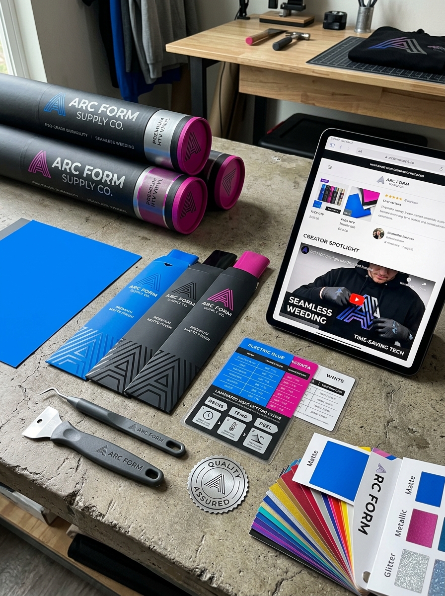 Heat Transfer Vinyl Packaging: Essential Aesthetic Principles and Brand Design Concepts Image