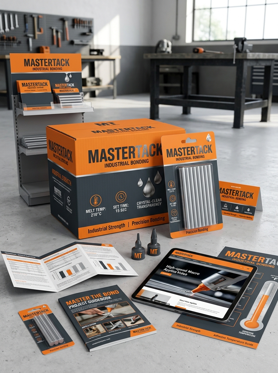 Mastering Hot Glue Stick Packaging Design: Essential Concepts and Visual Aesthetics Image