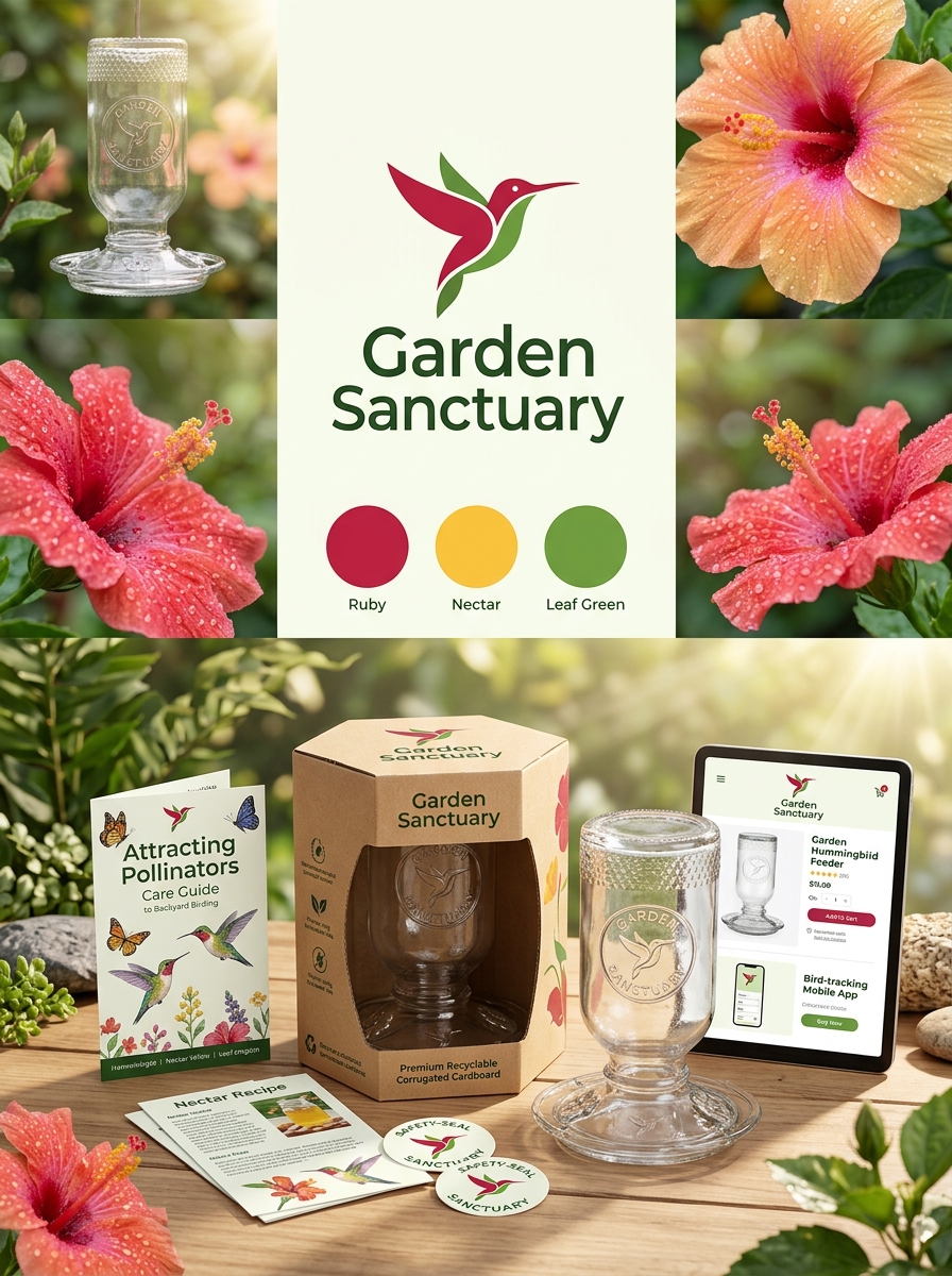 Essential Principles for Hummingbird Feeder Packaging Design and Visual Aesthetics Image