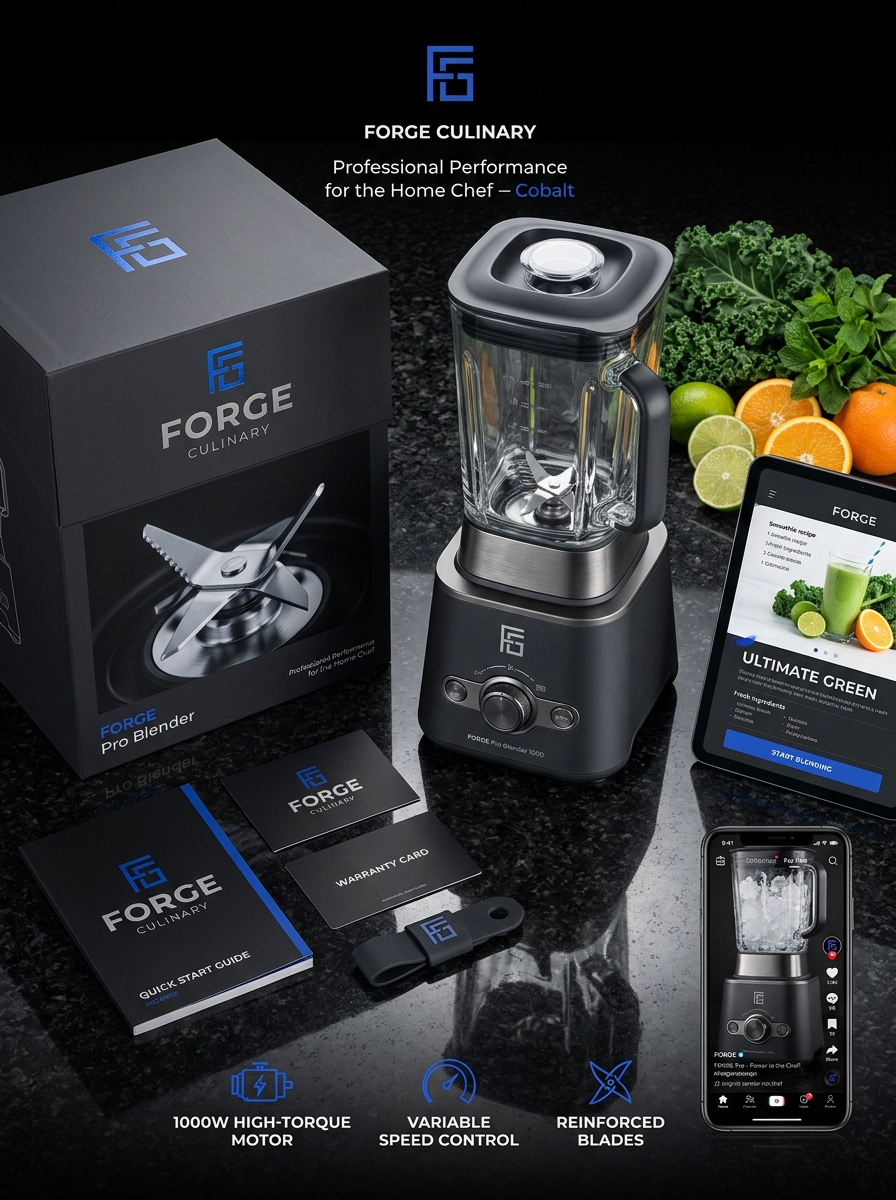 Immersion Blender Packaging Design: Essential Visual Concepts and Modern Aesthetics Image