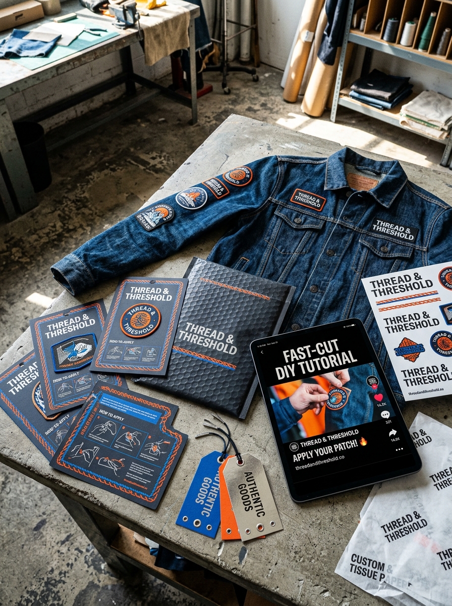 Iron-On Patch Packaging Design: Creative Concepts and Aesthetic Guidelines Image