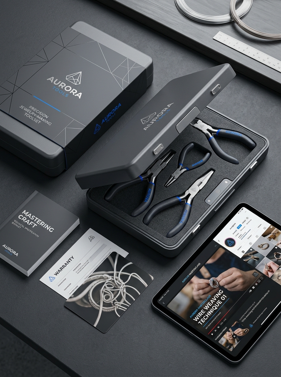 Jewelry Pliers Set Packaging: Guide to Impactful Design Concepts and Aesthetics Image