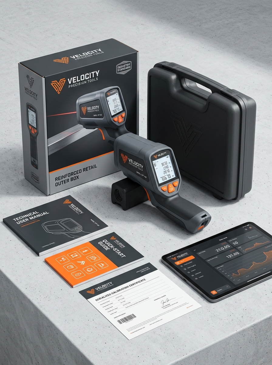 Laser Tachometer Packaging: Design Concepts and Aesthetic Principles Image