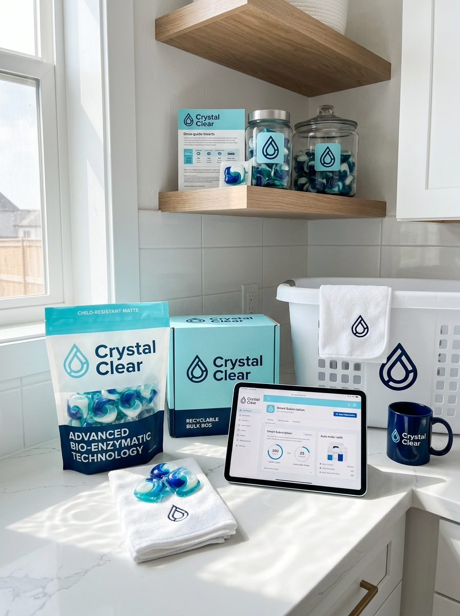 Laundry Detergent Pod Packaging Design Best Practices for Aesthetics and Conceptual Innovation Image