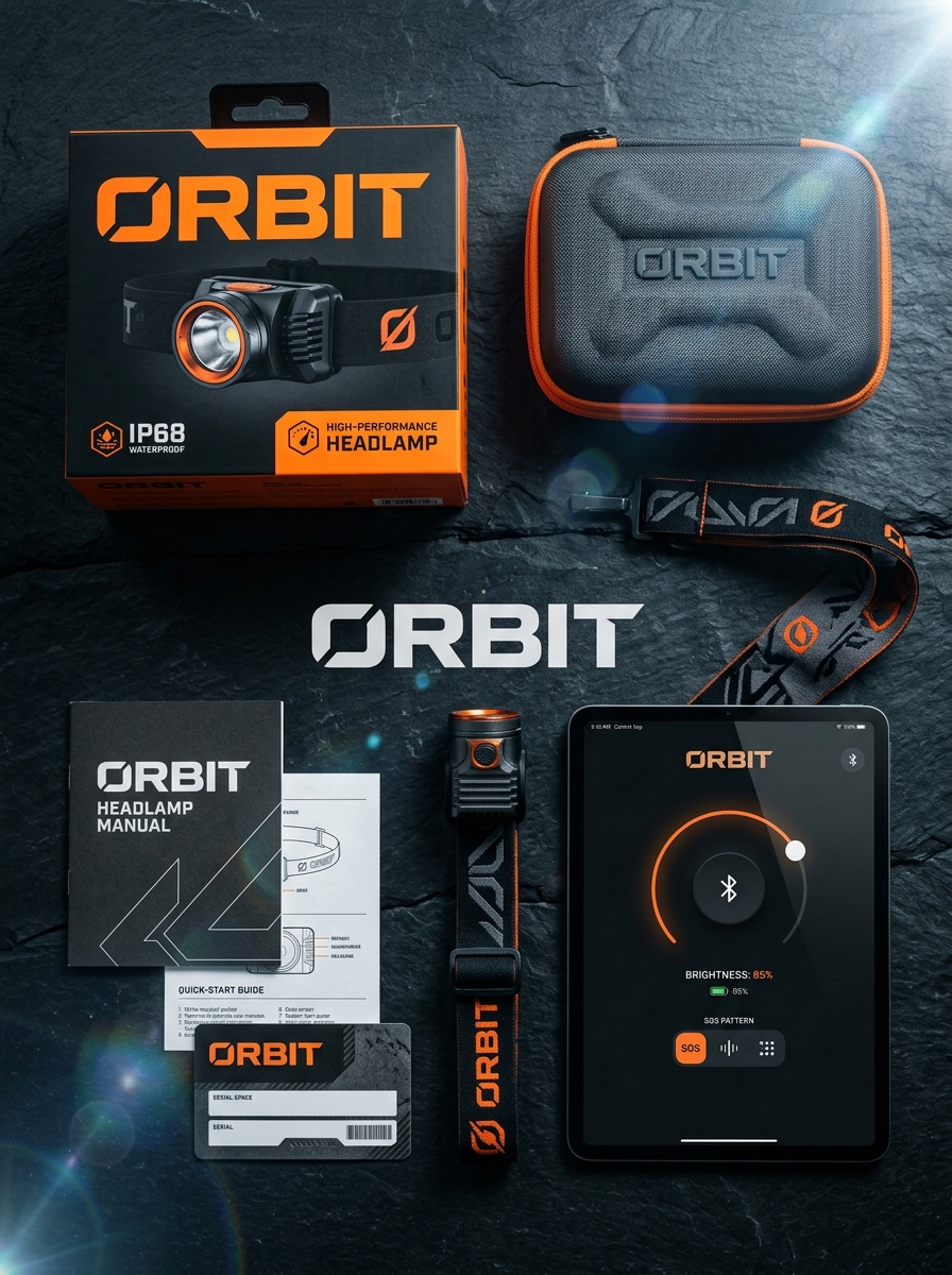 Optimizing LED Headlamp Packaging Design: Essential Aesthetics and Visual Concepts Image