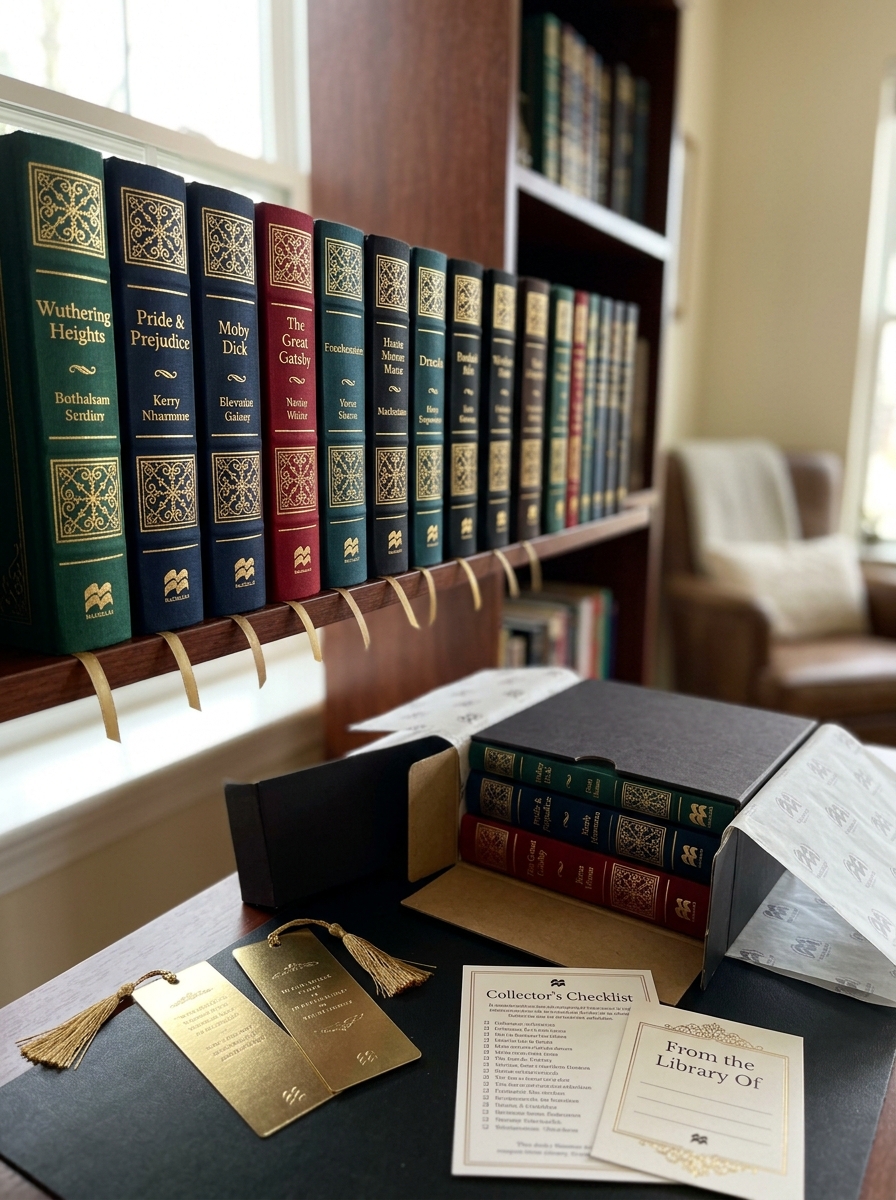 Mastering Macmillan Collector's Library Aesthetic and Packaging Design Principles Image