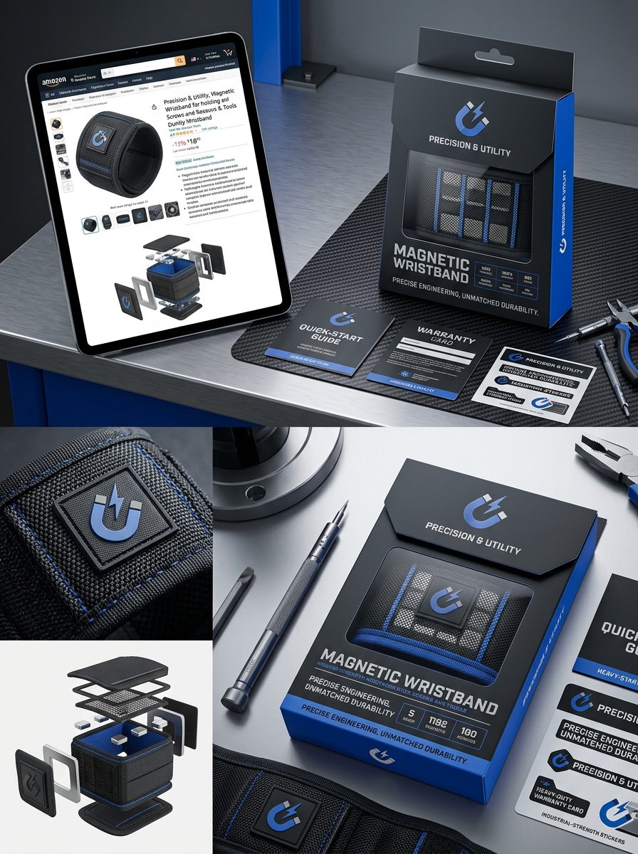 Magnetic Wristband Packaging: Essential Design Concepts and Visual Aesthetic Guidelines Image