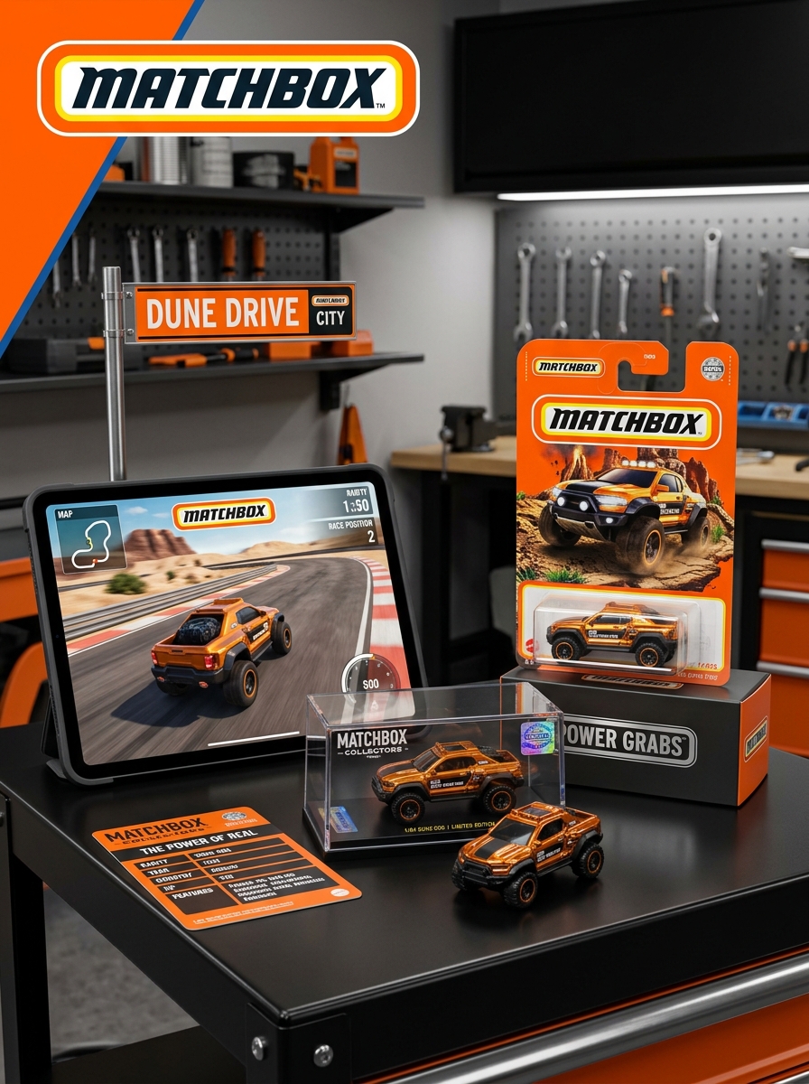 Mastering Matchbox Die-Cast Packaging Design Concepts and Collector Aesthetics Image