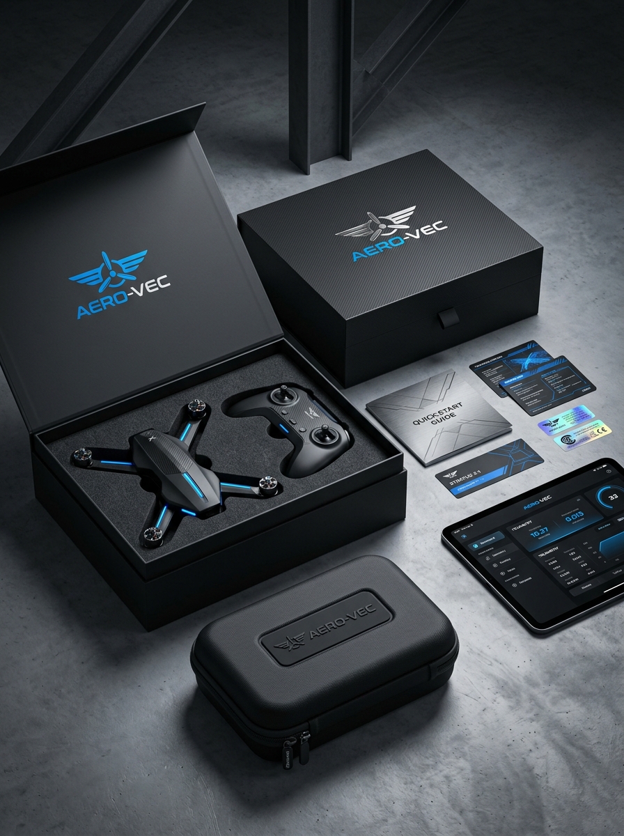 Mini Drone Packaging Design: Essential Aesthetic Concepts and Technical Standards Image