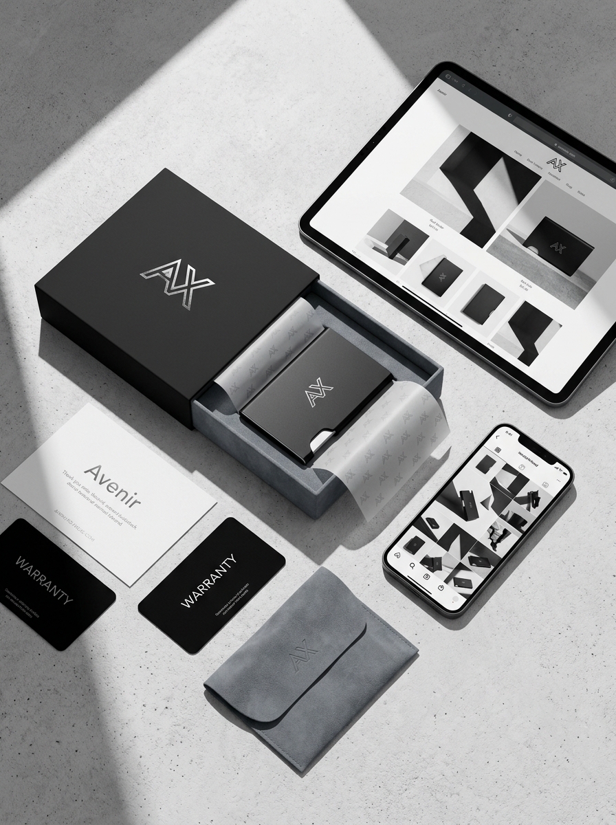 Minimalist Card Holder Packaging: Design Principles and Aesthetic Essentials Image