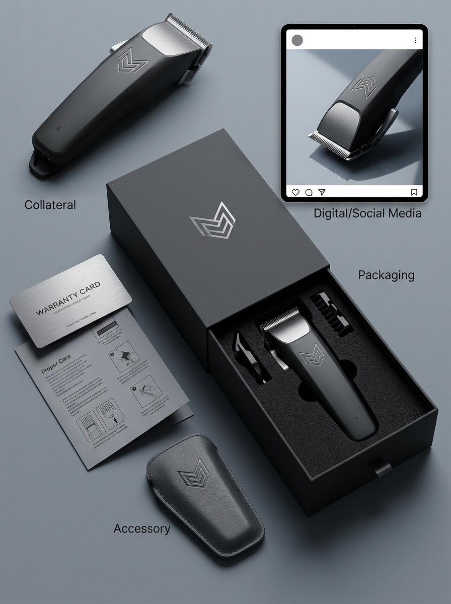 Nail Clipper Packaging Design: Elevating Brand Aesthetics and Creative Concepts Image