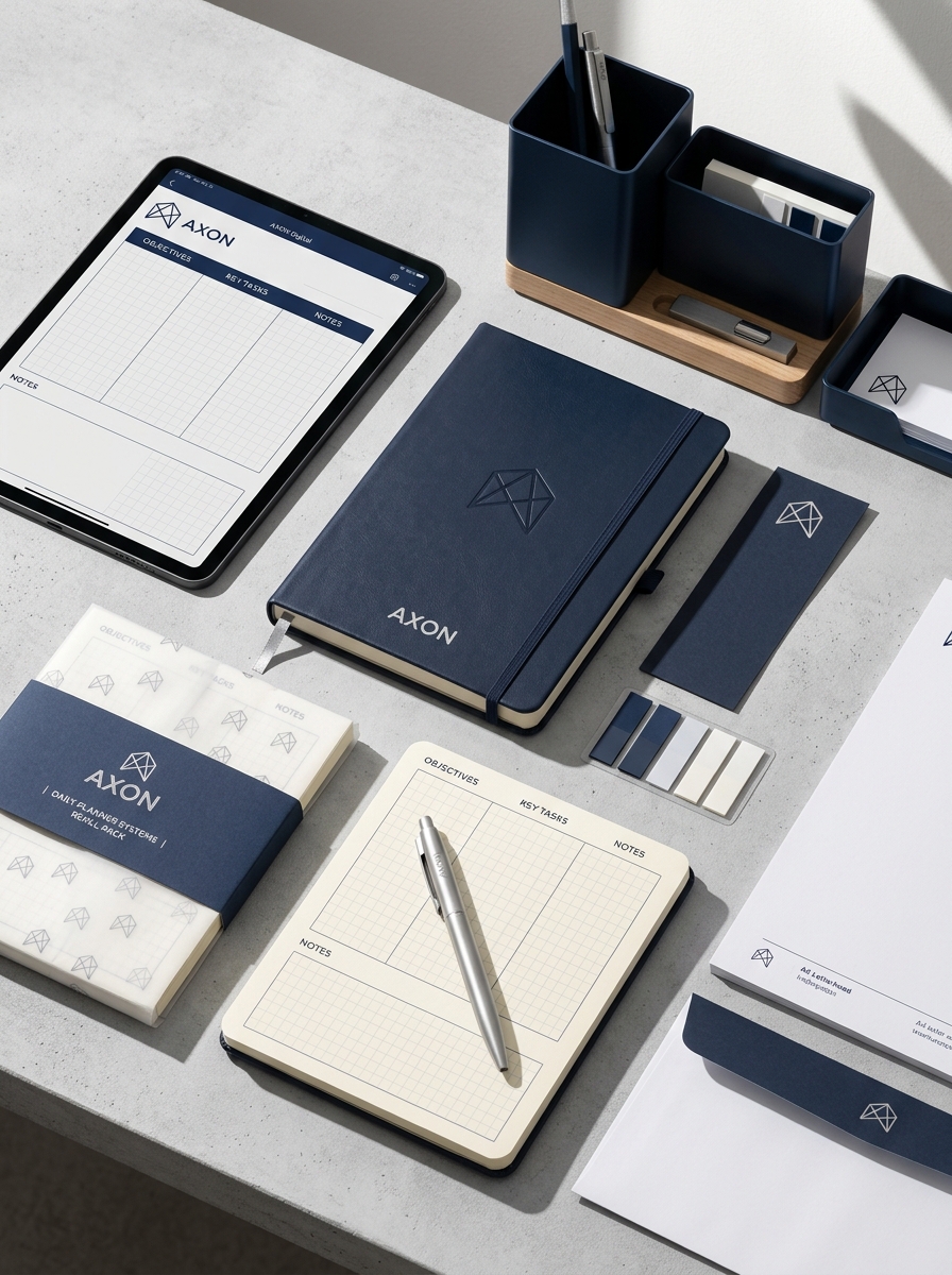 Notepad Packaging Design: Essential Principles for Creative Stationery Aesthetics Image