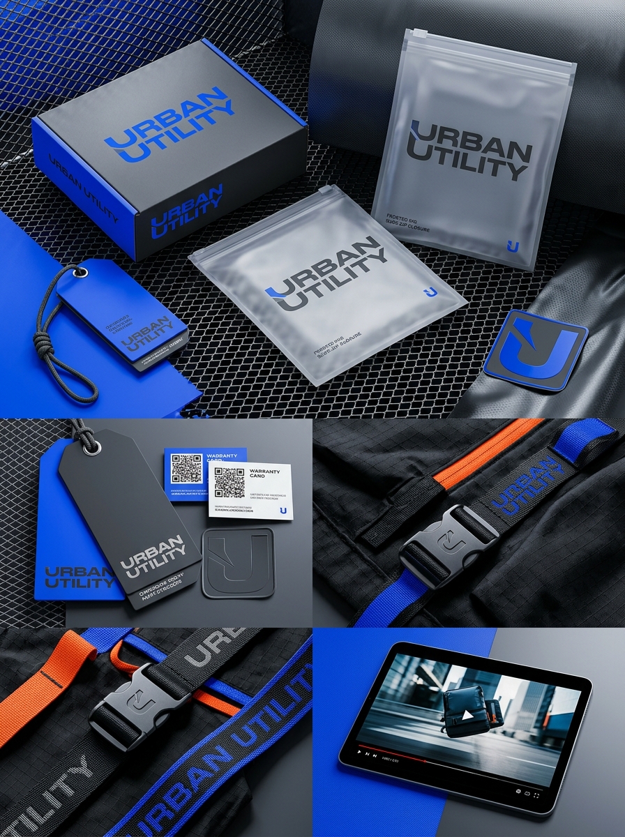 Key Principles for Nylon Fanny Pack Packaging Design and Brand Aesthetics Image