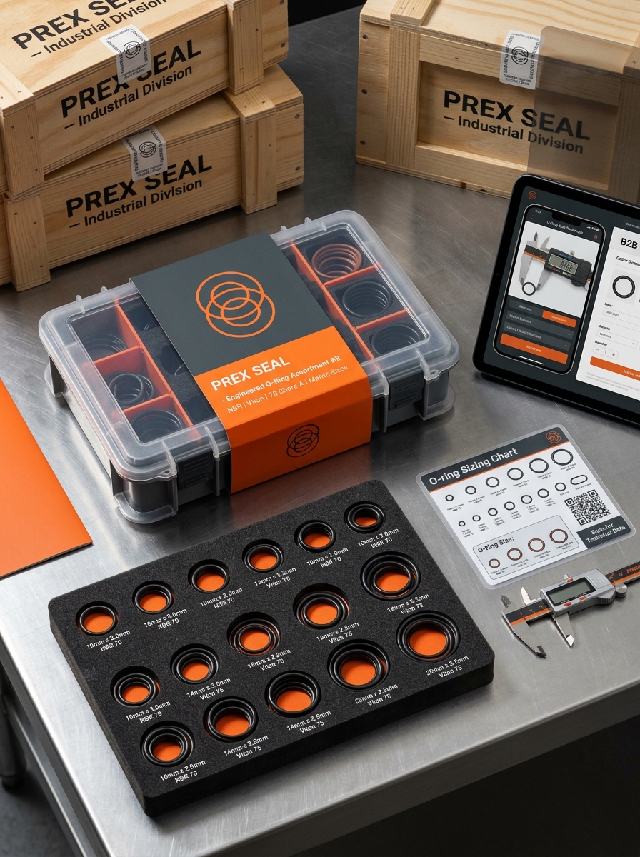 Essential O-Ring Kit Packaging Design Principles and Aesthetic Concepts Image