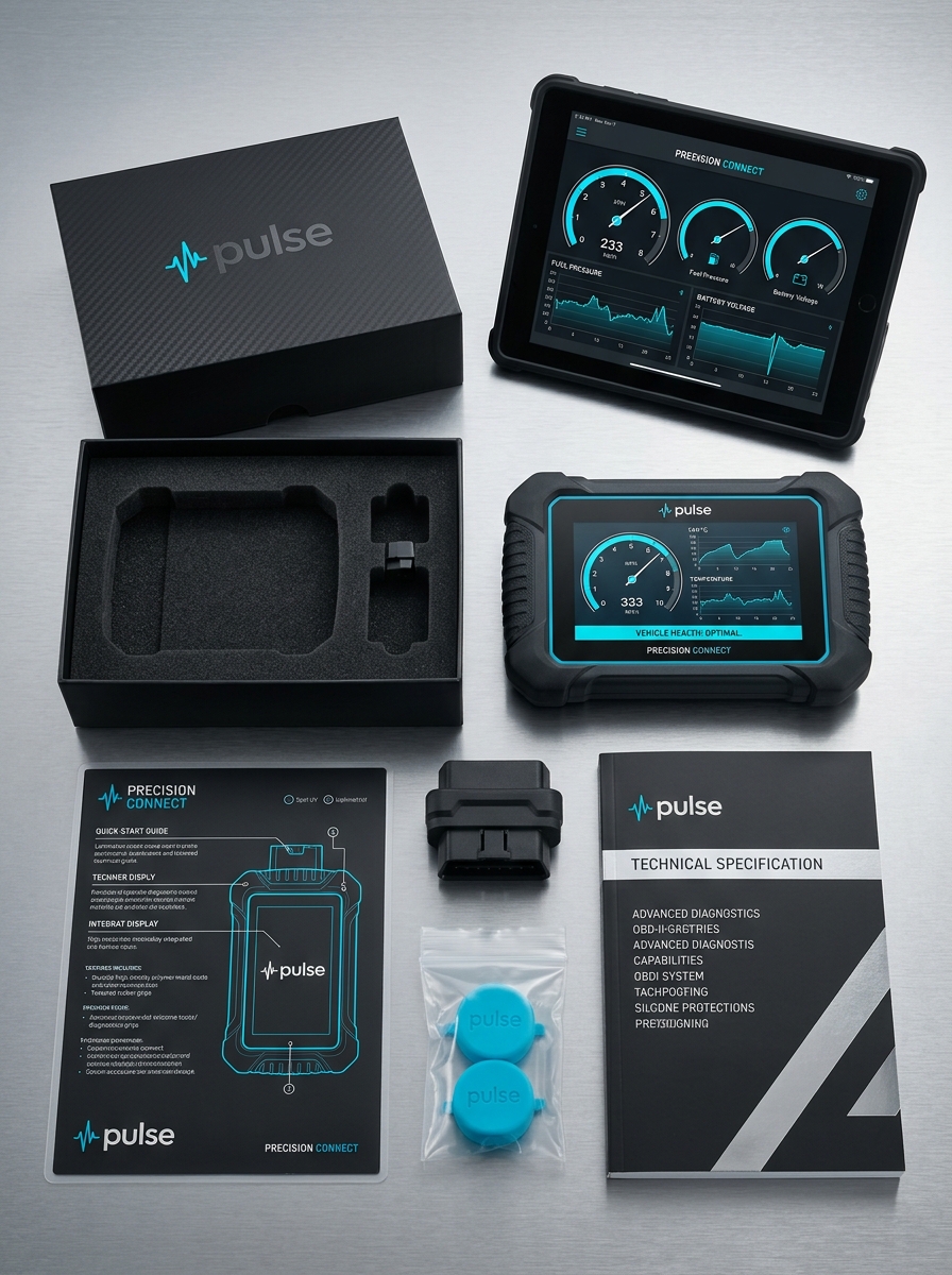OBD2 Scanner Packaging Design: Essential Concepts and Visual Aesthetic Best Practices Image