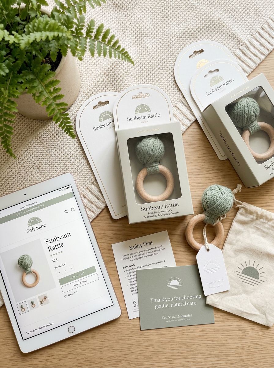 Mastering Pacifier Clip Packaging Design: Key Aesthetic and Branding Tips Image