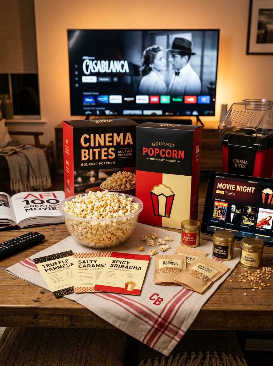 Mastering Popcorn Maker Packaging Design: Key Concepts and Visual Aesthetics Image