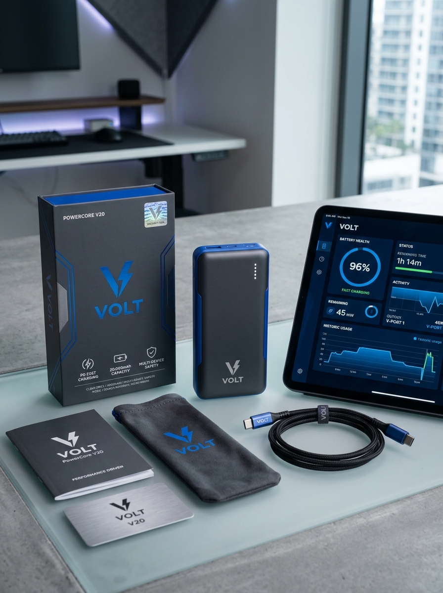 Elevating Portable Power Bank Packaging: Innovative Design Concepts and Visual Aesthetics Image
