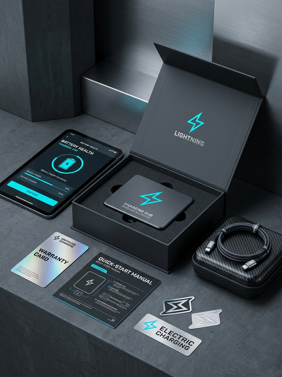 Power Bank Packaging Design: Essential Aesthetic and Functional Concepts Image