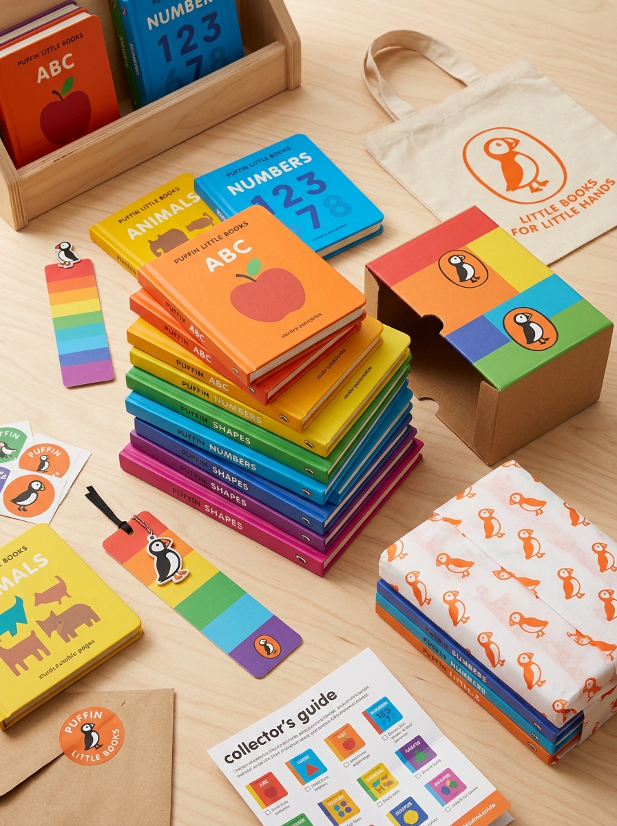 Key Insights for Puffin Little Books Packaging Design and Aesthetic Identity Image