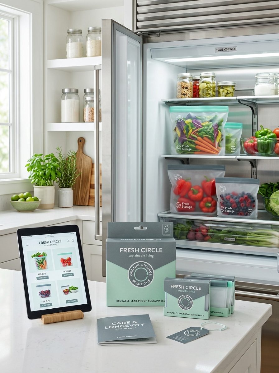 Optimizing Reusable Storage Bag Packaging: Essential Design Concepts and Visual Aesthetics Image